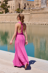 Rose Amour Infinity maxi dress